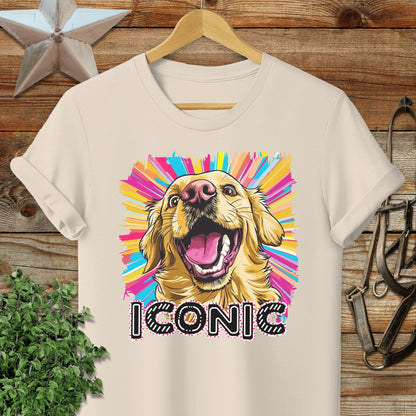 Iconic Golden Retriever T-shirt