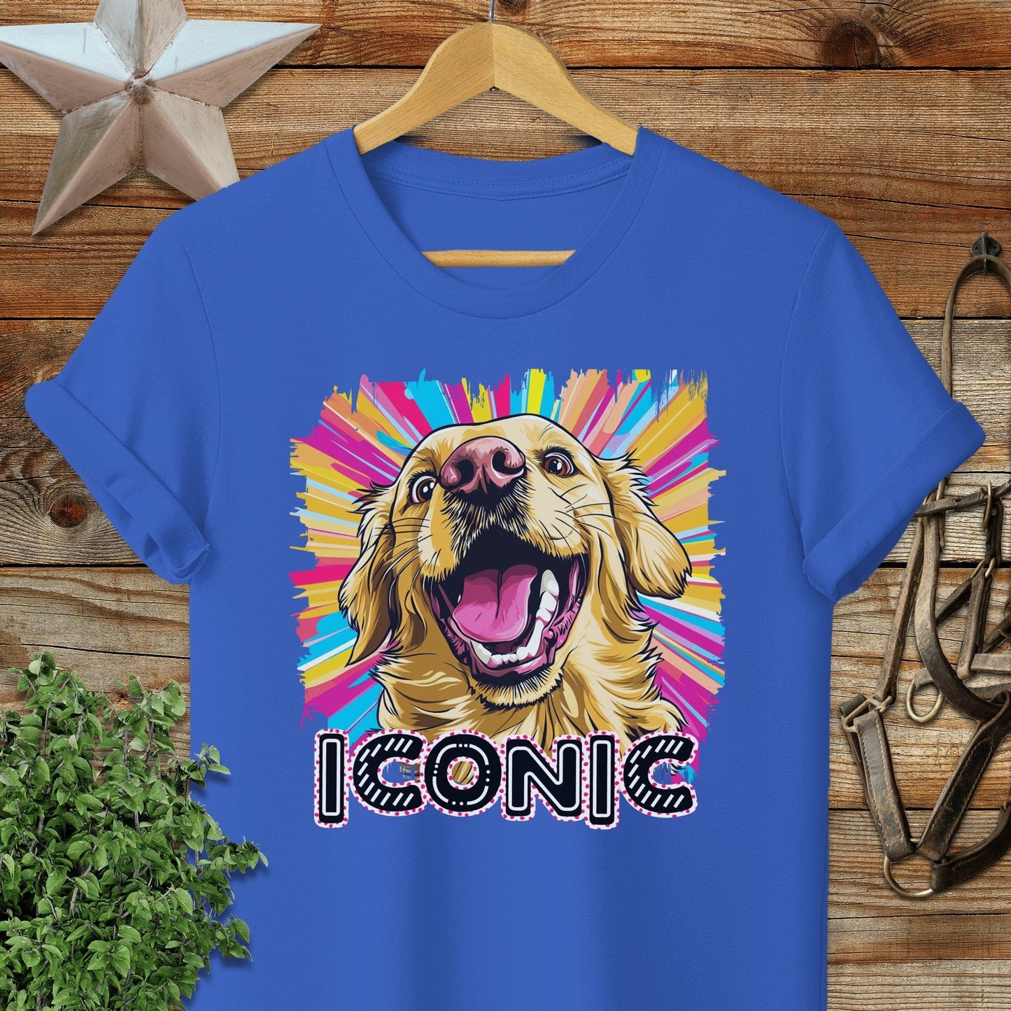 Iconic Golden Retriever T-shirt