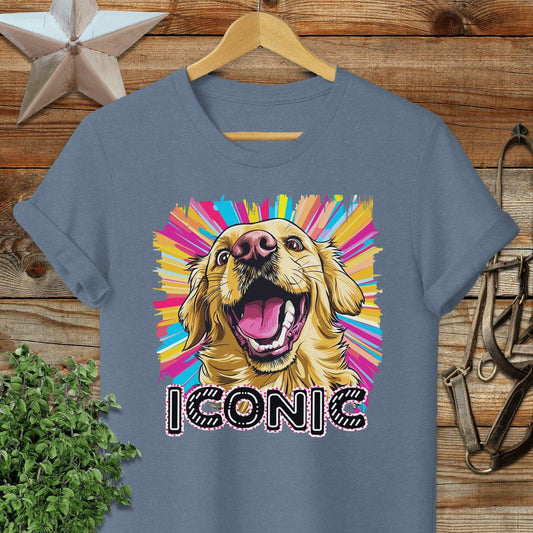 Iconic Golden Retriever T-shirt
