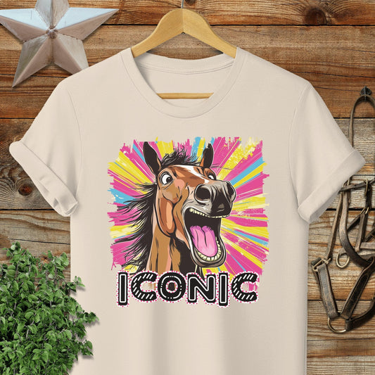 Iconic Horse Softstyle Tee