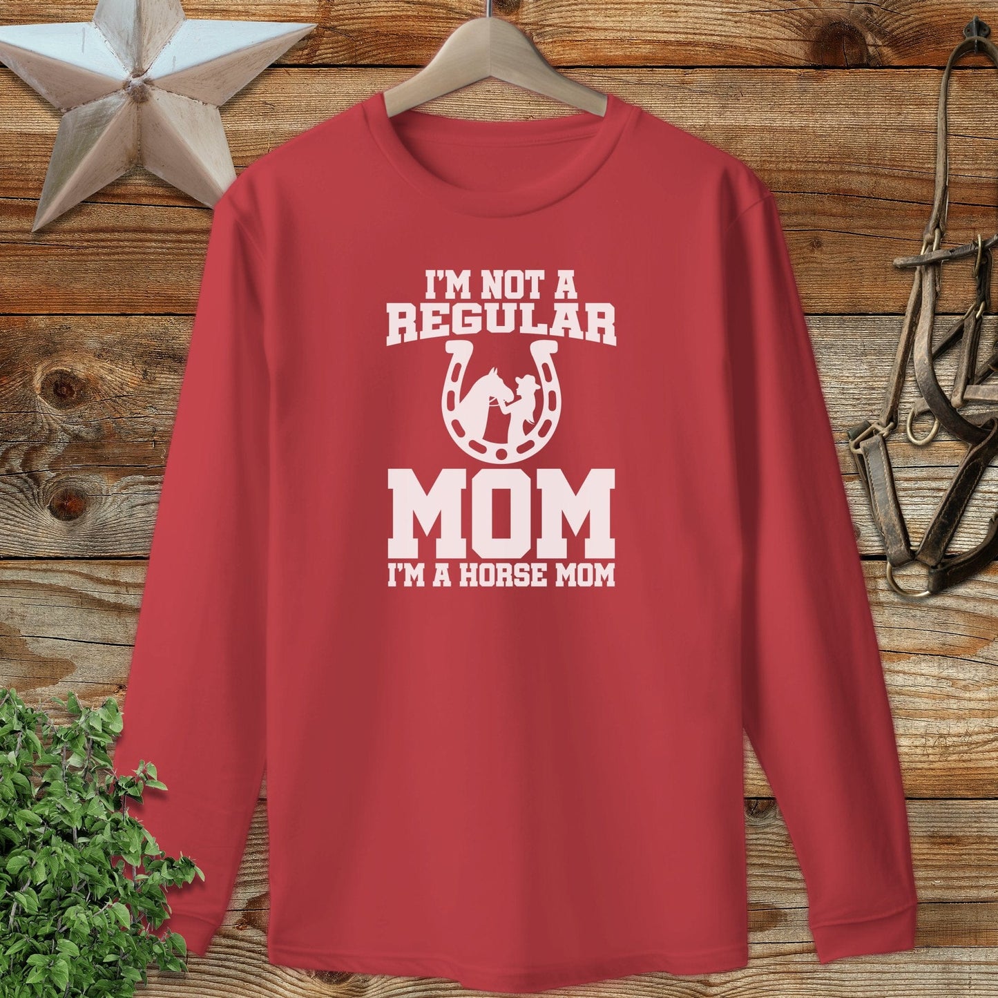 I'm A Horse Mom Long Sleeve Tee