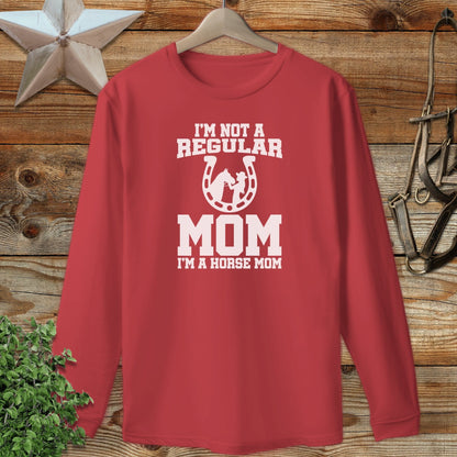 I'm A Horse Mom Long Sleeve Tee