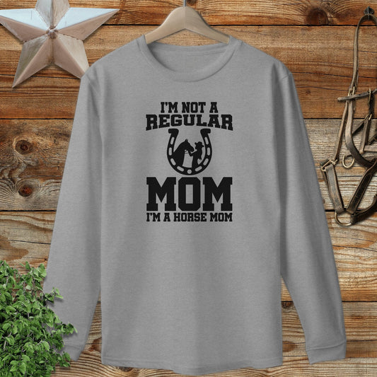 I'm A Horse Mom Long Sleeve Tee