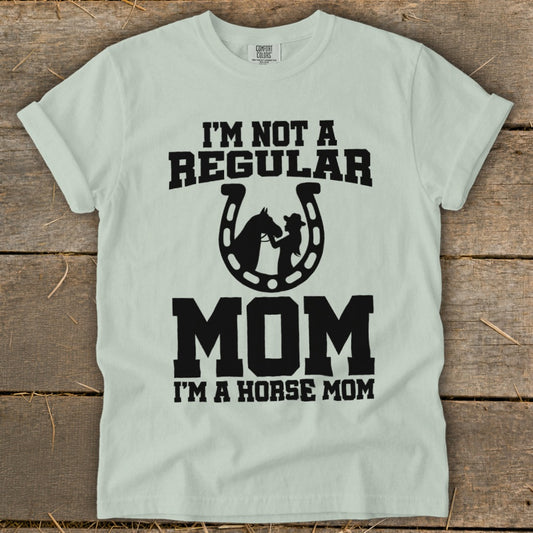 I'm A Horse Mom Signature Tee