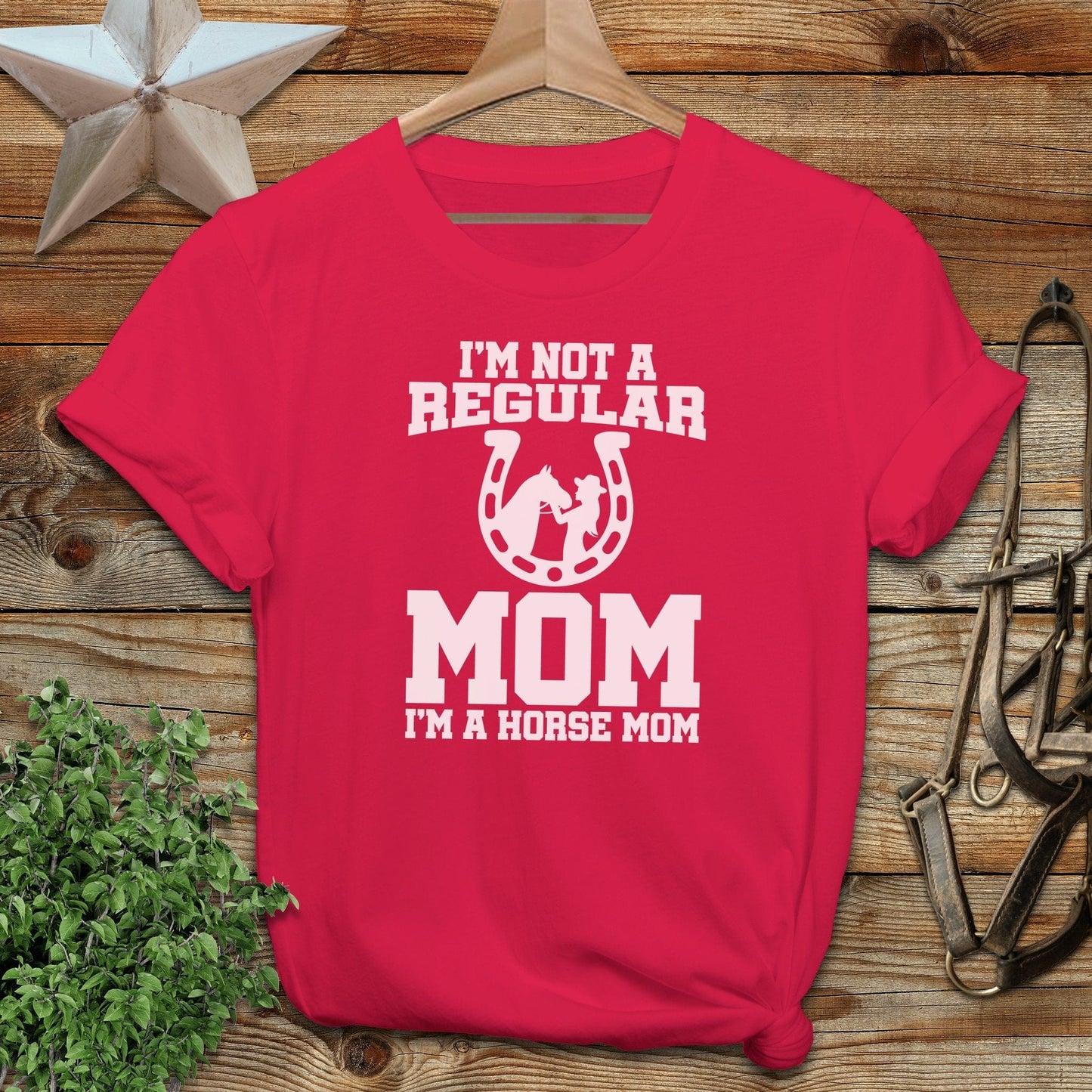 I'm A Horse Mom Softstyle Tee
