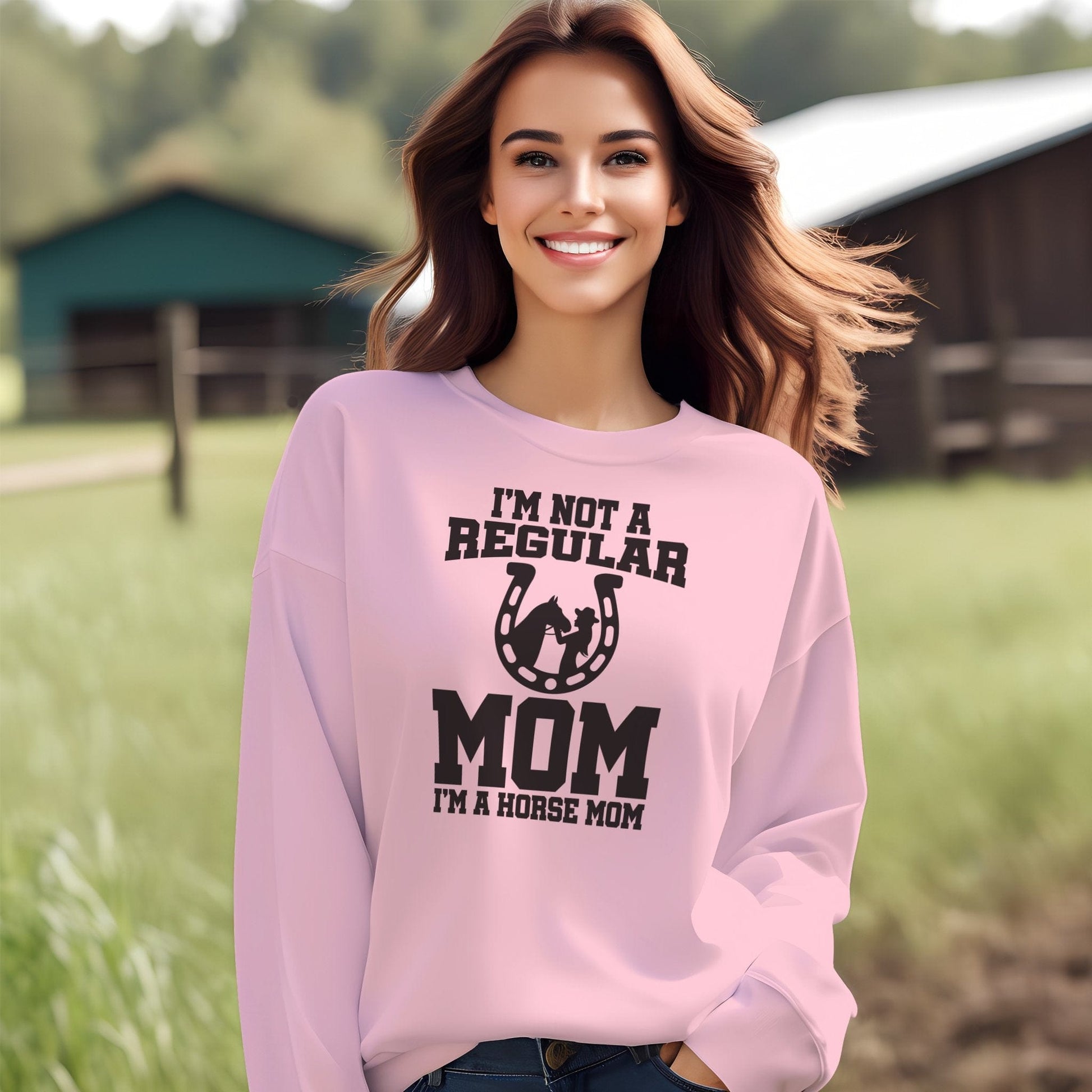 I'm A Horse Mom Sweatshirt