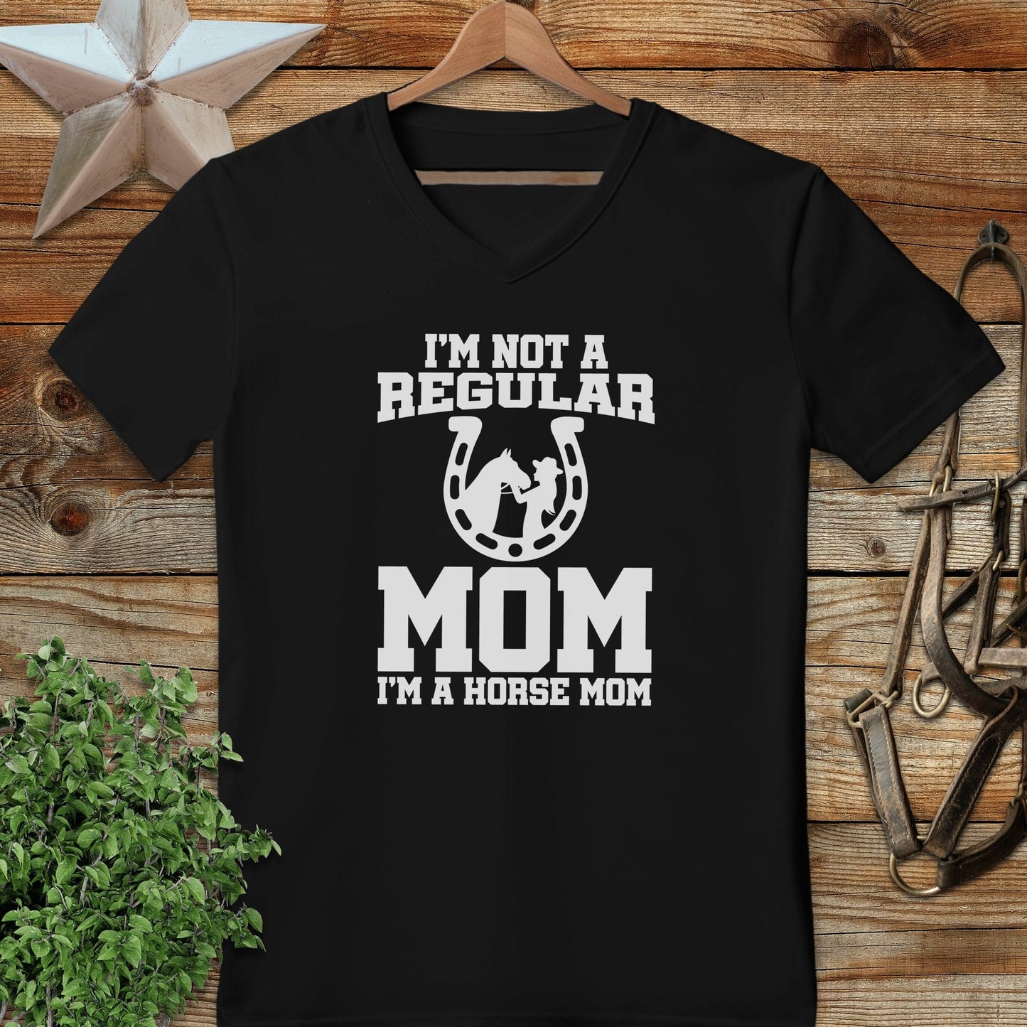 I'm A Horse Mom V-neck