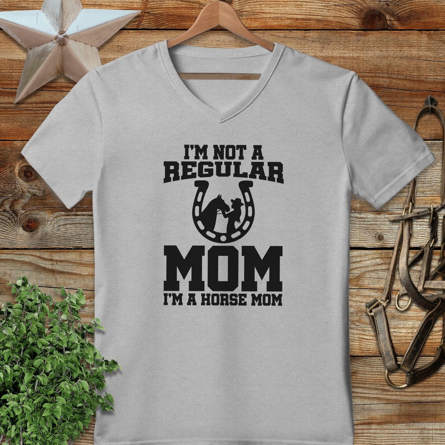 I'm A Horse Mom V-neck