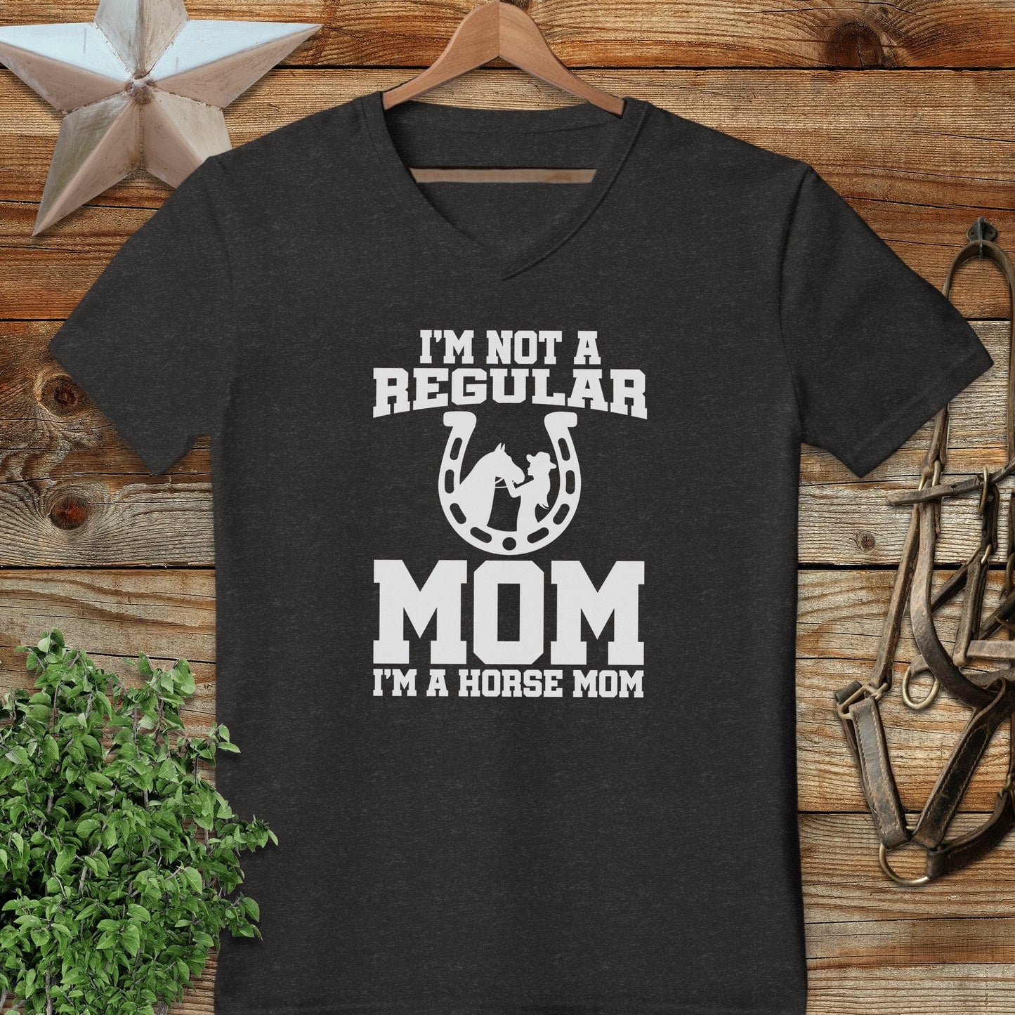 I'm A Horse Mom V-neck