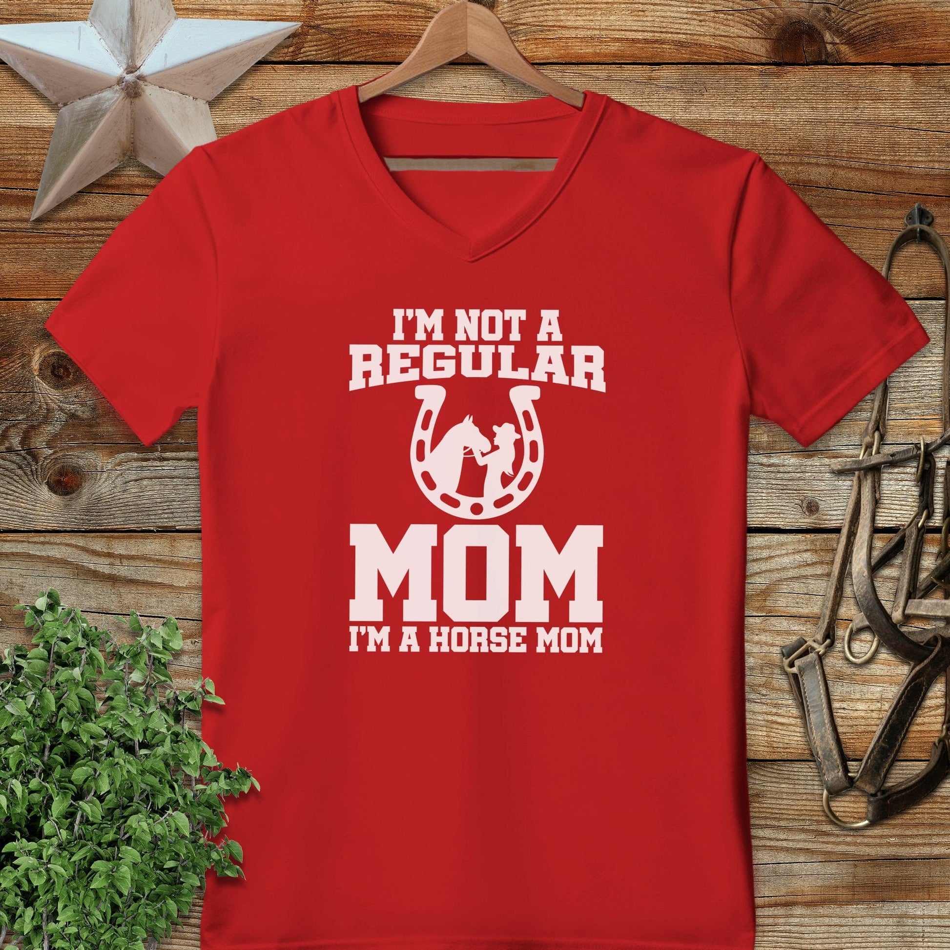 I'm A Horse Mom V-neck