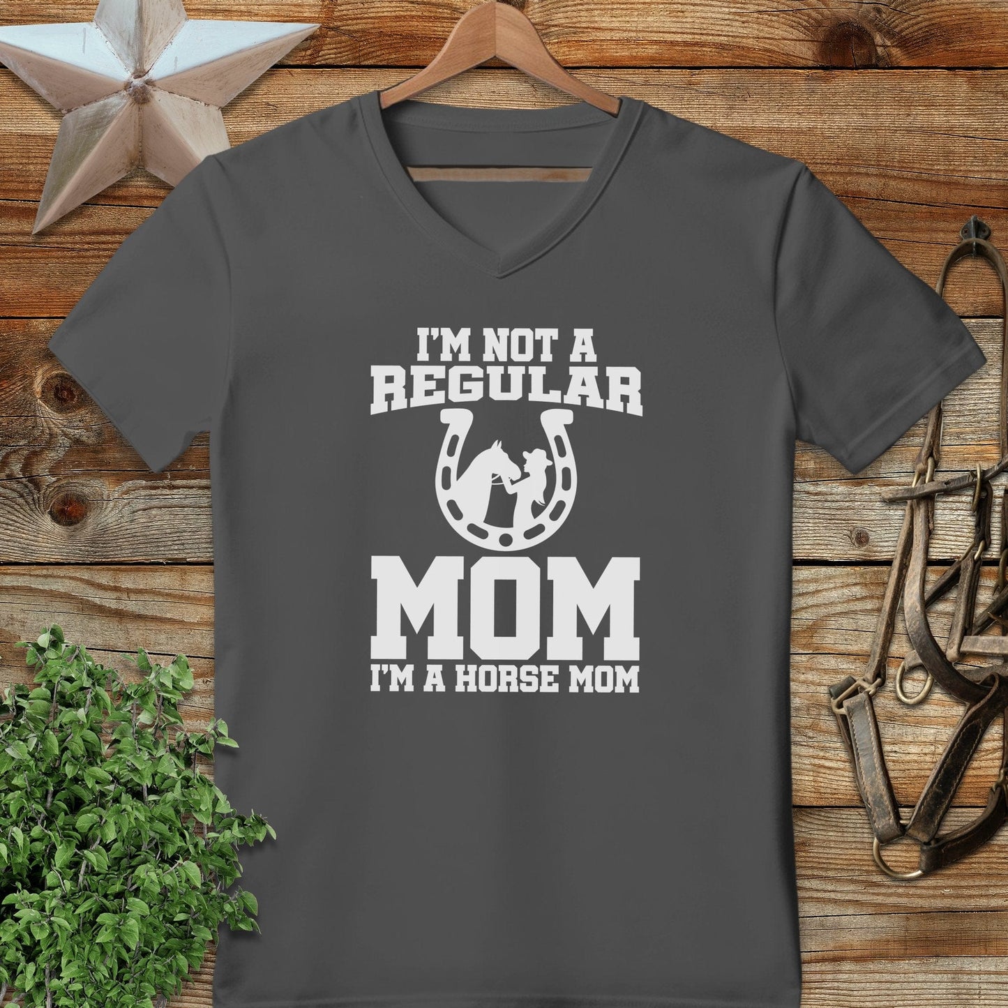 I'm A Horse Mom V-neck