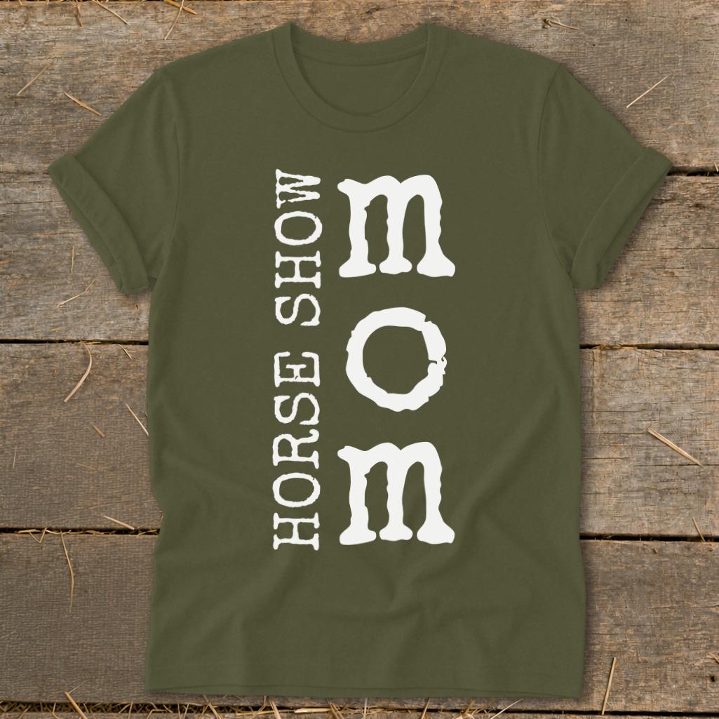 I'm a Horse Show Mom Softstyle Tee