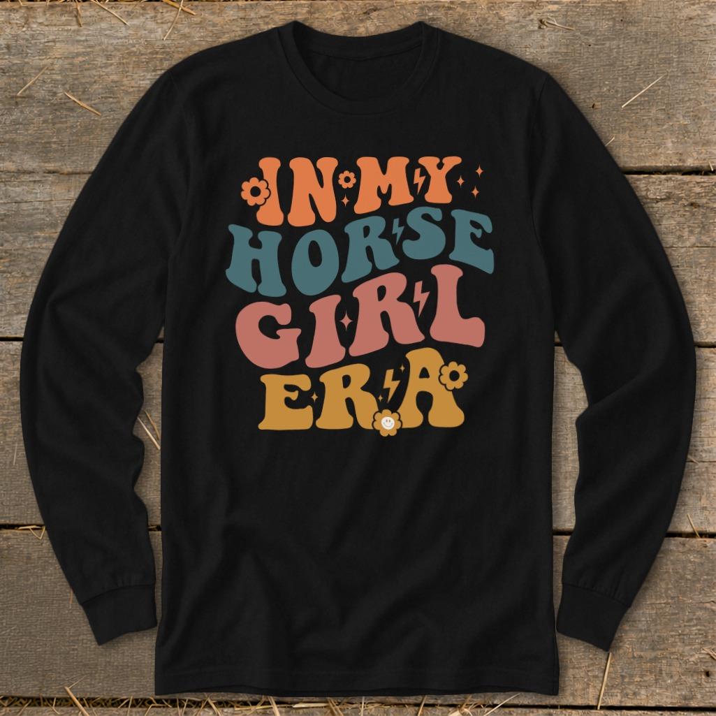 In My Horse Girl Era Long Sleeve Tee