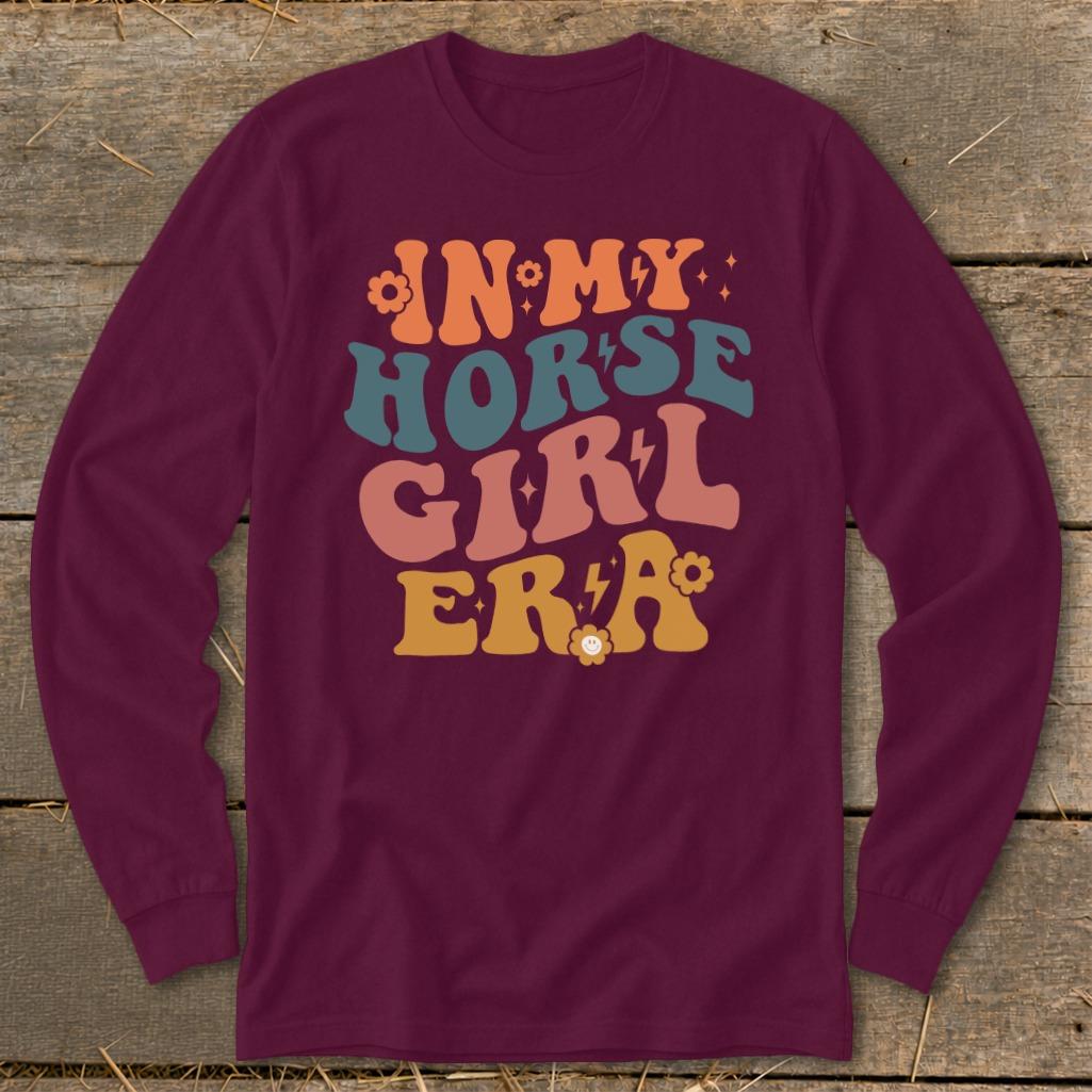 In My Horse Girl Era Long Sleeve Tee
