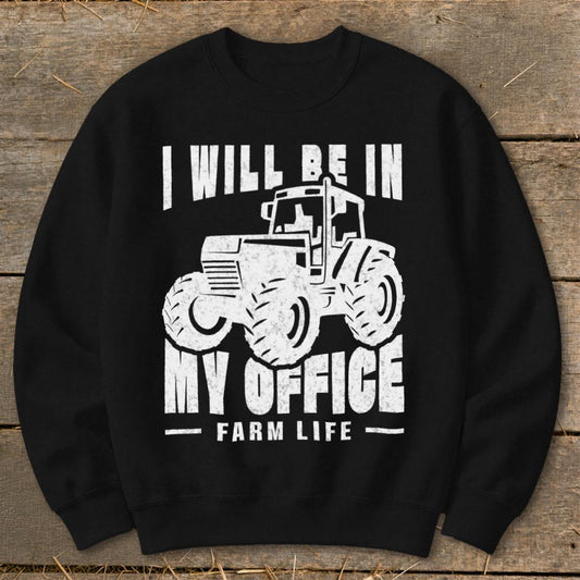 In My Office Sweatshirt - Black