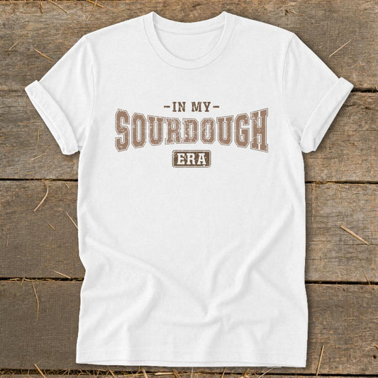 In My Sourdough Era Softstyle Tee - White