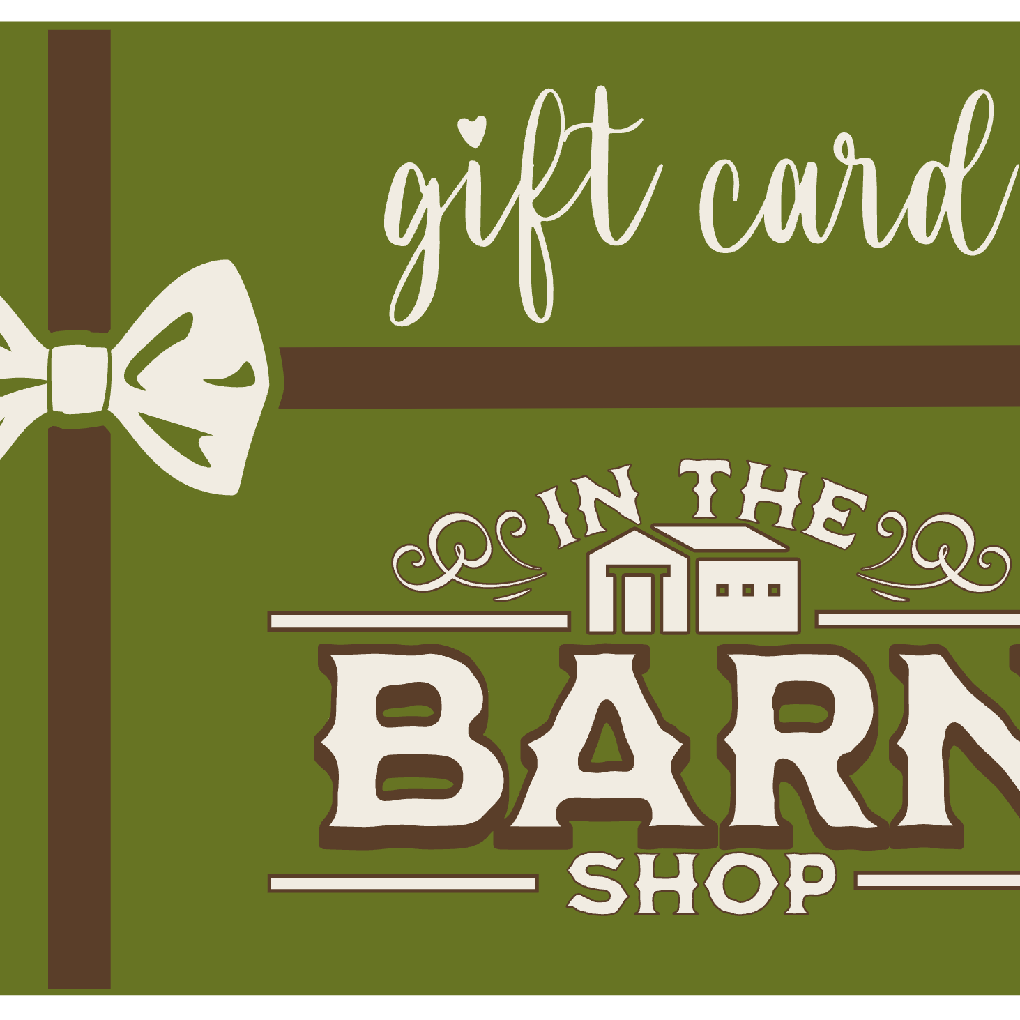 In The Barn Shop eGift Card