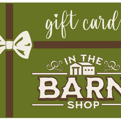 In The Barn Shop eGift Card