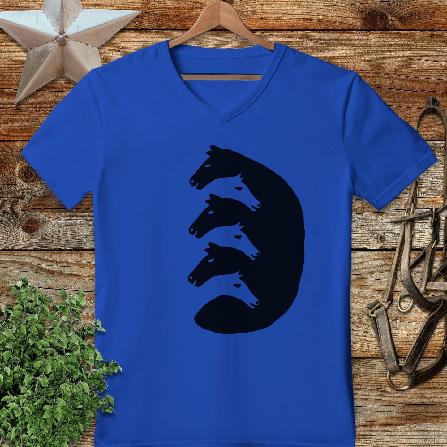 Interlocking Horse Heads Tank Top