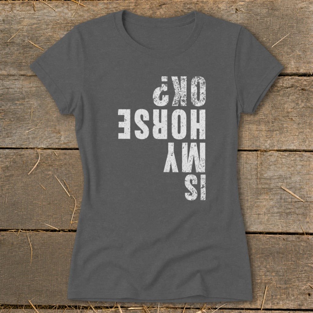 Is My Horse OK Ladies Tee