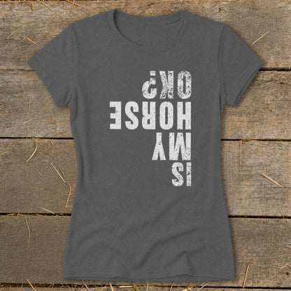 Is My Horse OK Ladies Tee