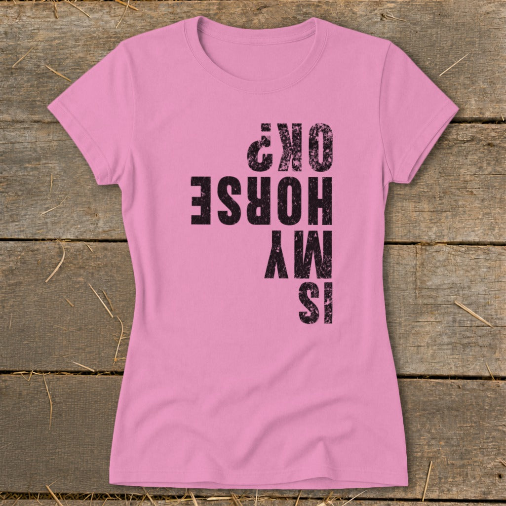 Is My Horse OK Ladies Tee