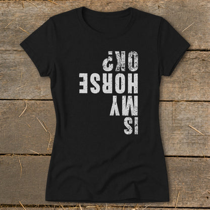 Is My Horse OK Ladies Tee