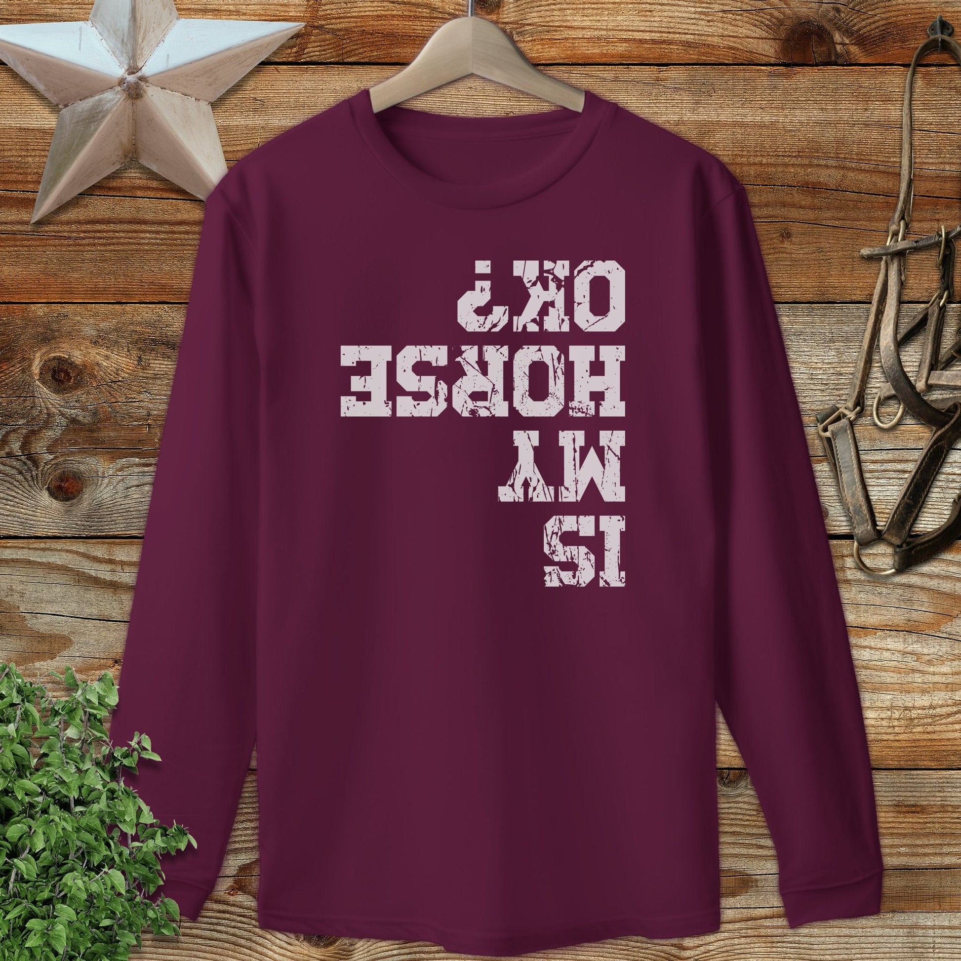 Is My Horse OK Long Sleeve Tee