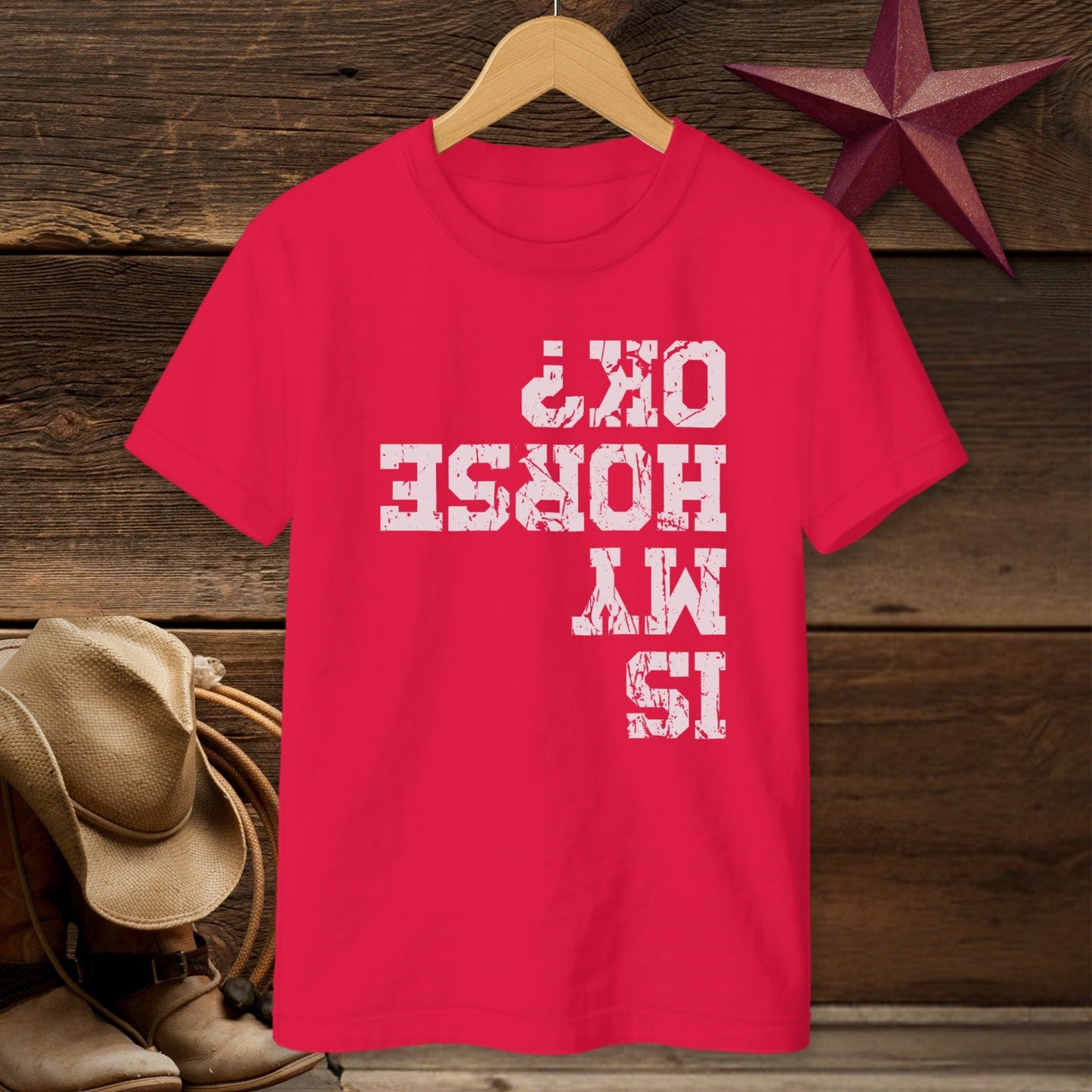 Is My Horse OK T-Shirt (Youth)