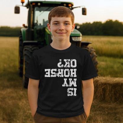 Is My Horse OK T-shirt (Youth)