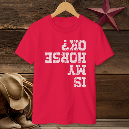 Is My Horse OK T-shirt (Youth)