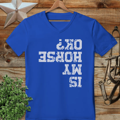 Is My Horse OK V-neck