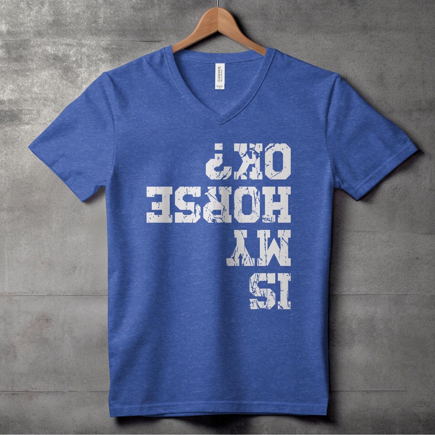 Is My Horse Okay V-neck (Adult)