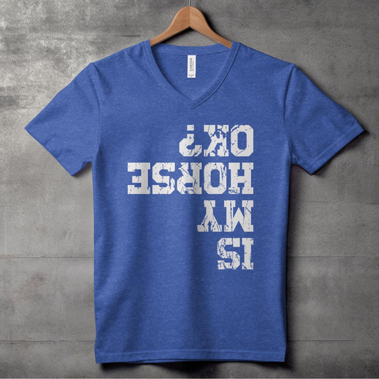 Is My Horse Okay V-neck (Adult)