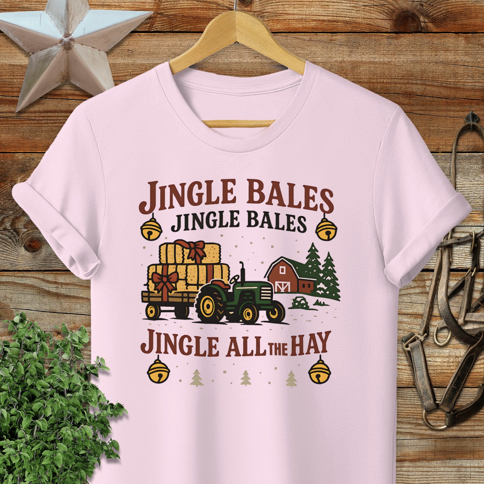 Jingle All The Hay Softstyle Tee