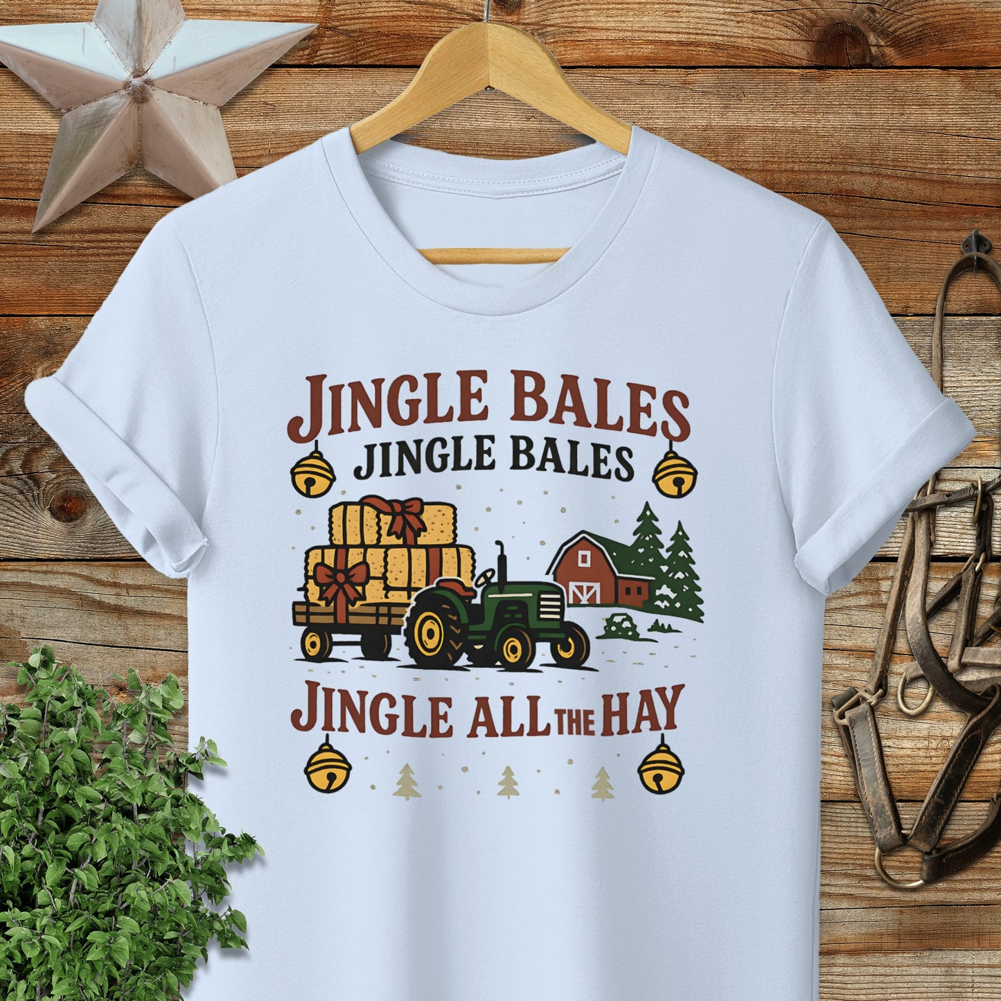 Jingle All The Hay Softstyle Tee