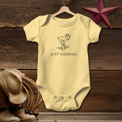 Just Kidding Bodysuit (Baby)