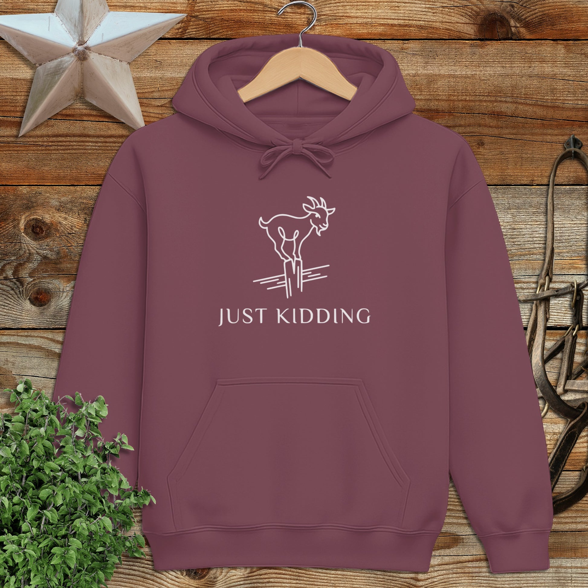 Just Kidding Hoodie