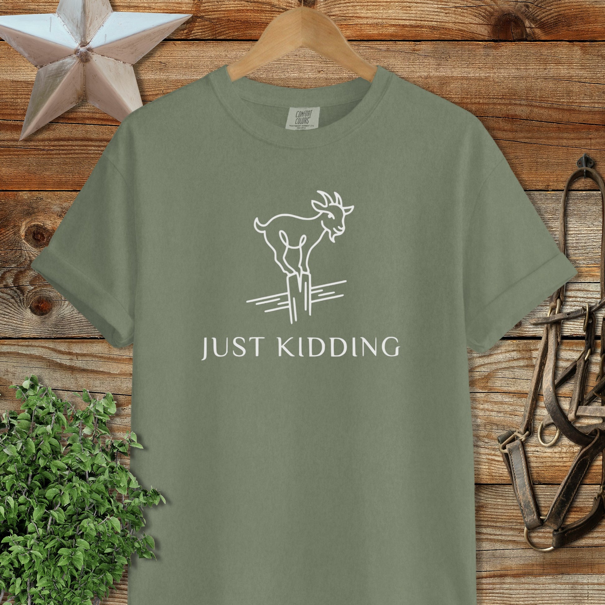 Just Kidding Signature Tee