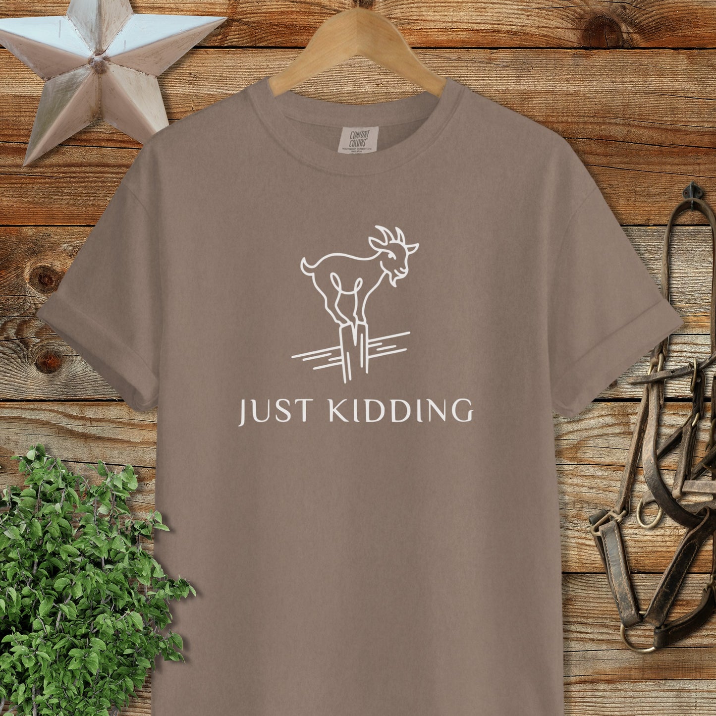 Just Kidding Signature Tee