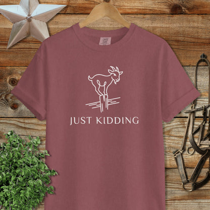 Just Kidding Signature Tee