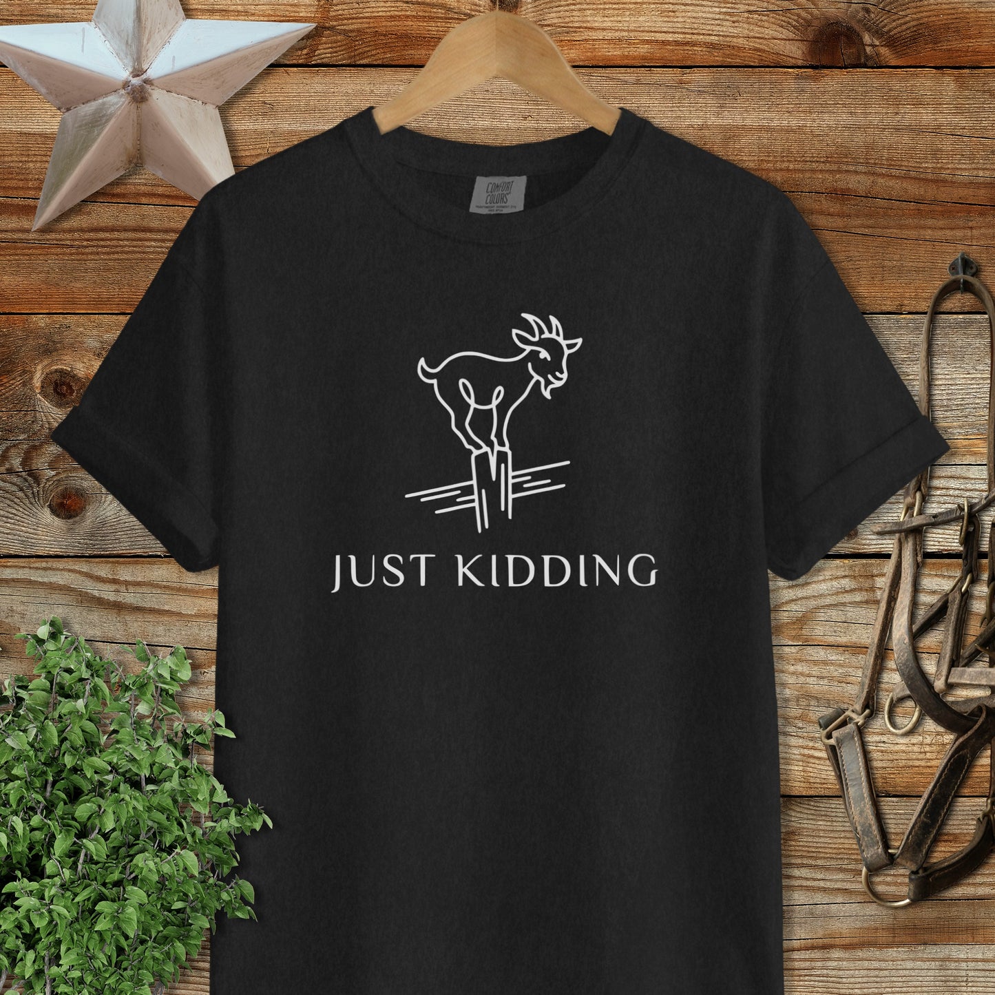 Just Kidding Signature Tee