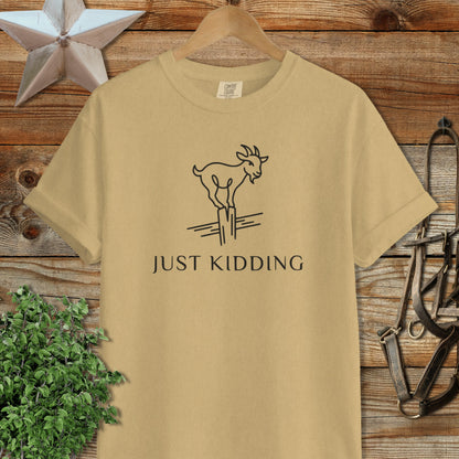 Just Kidding Signature Tee