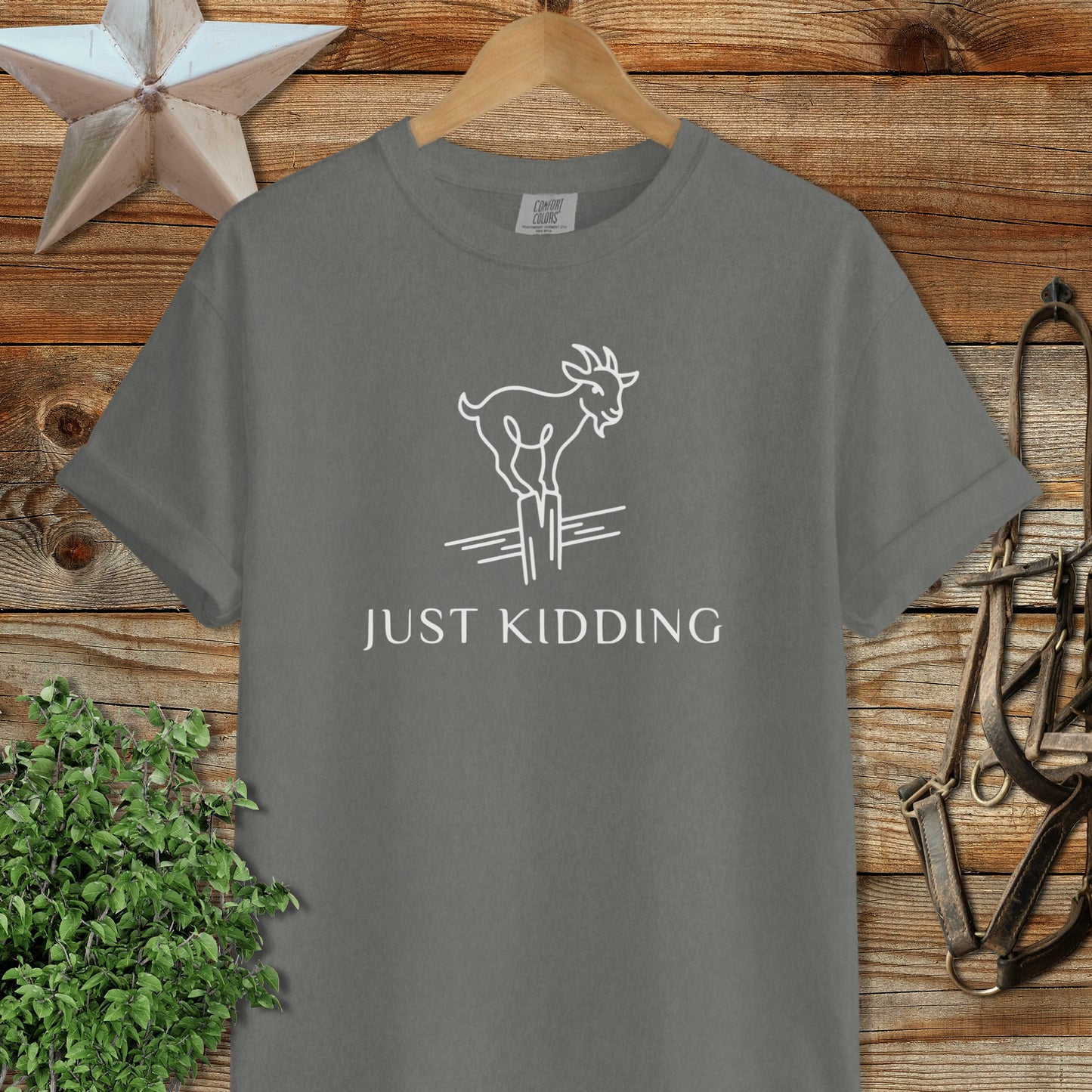 Just Kidding Signature Tee