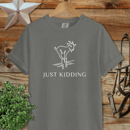 Just Kidding Signature Tee