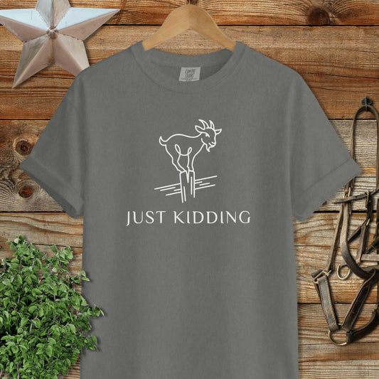 Just Kidding Signature Tee