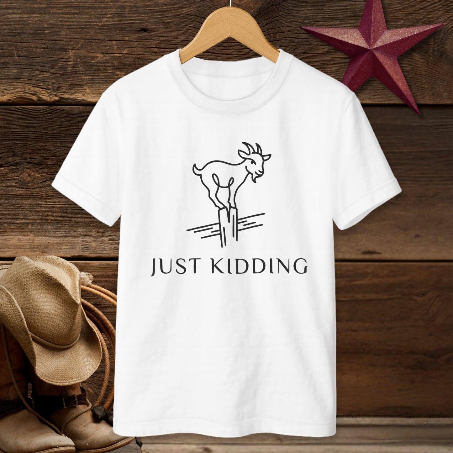 Just Kidding T-Shirt (Youth)