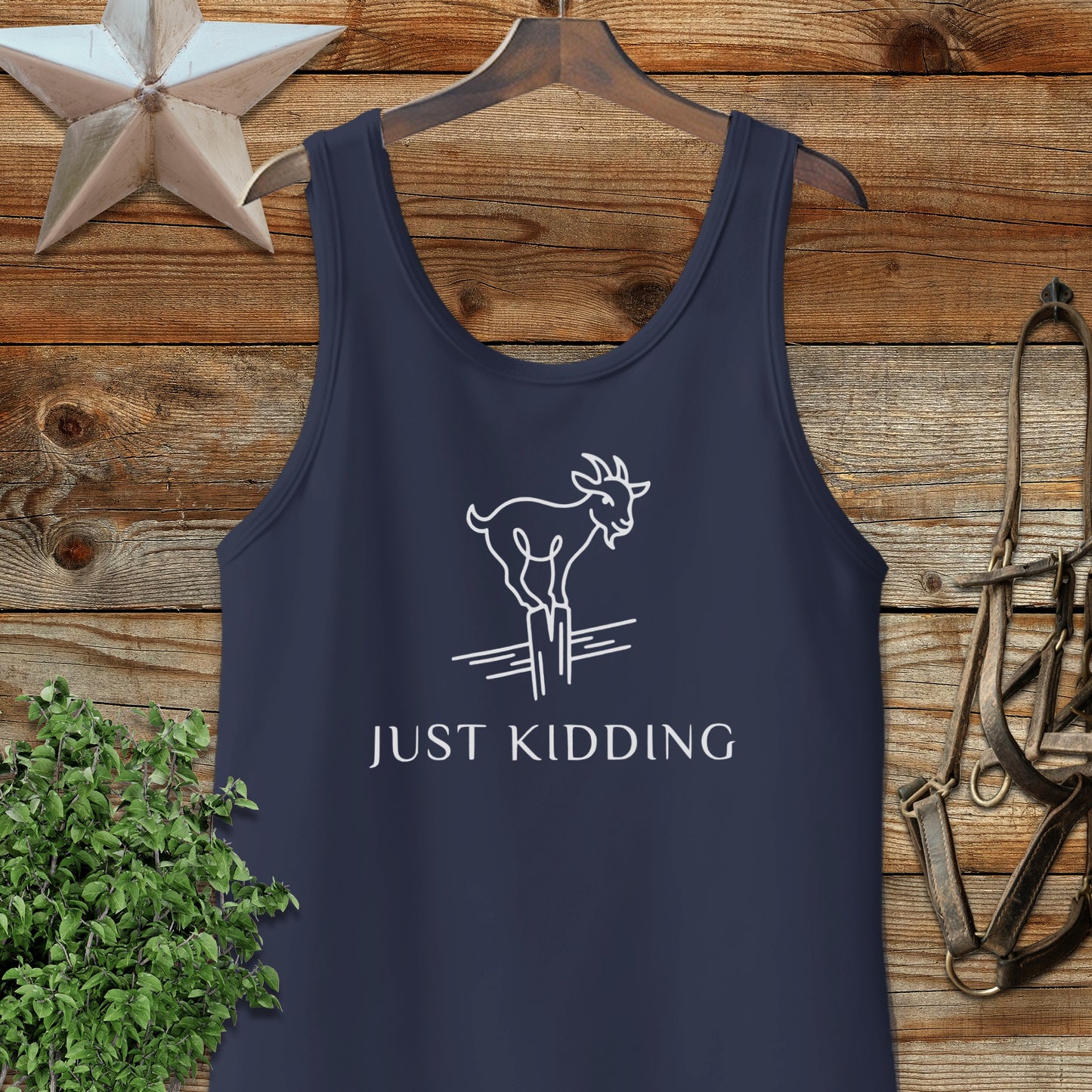 Just Kidding Tank Top