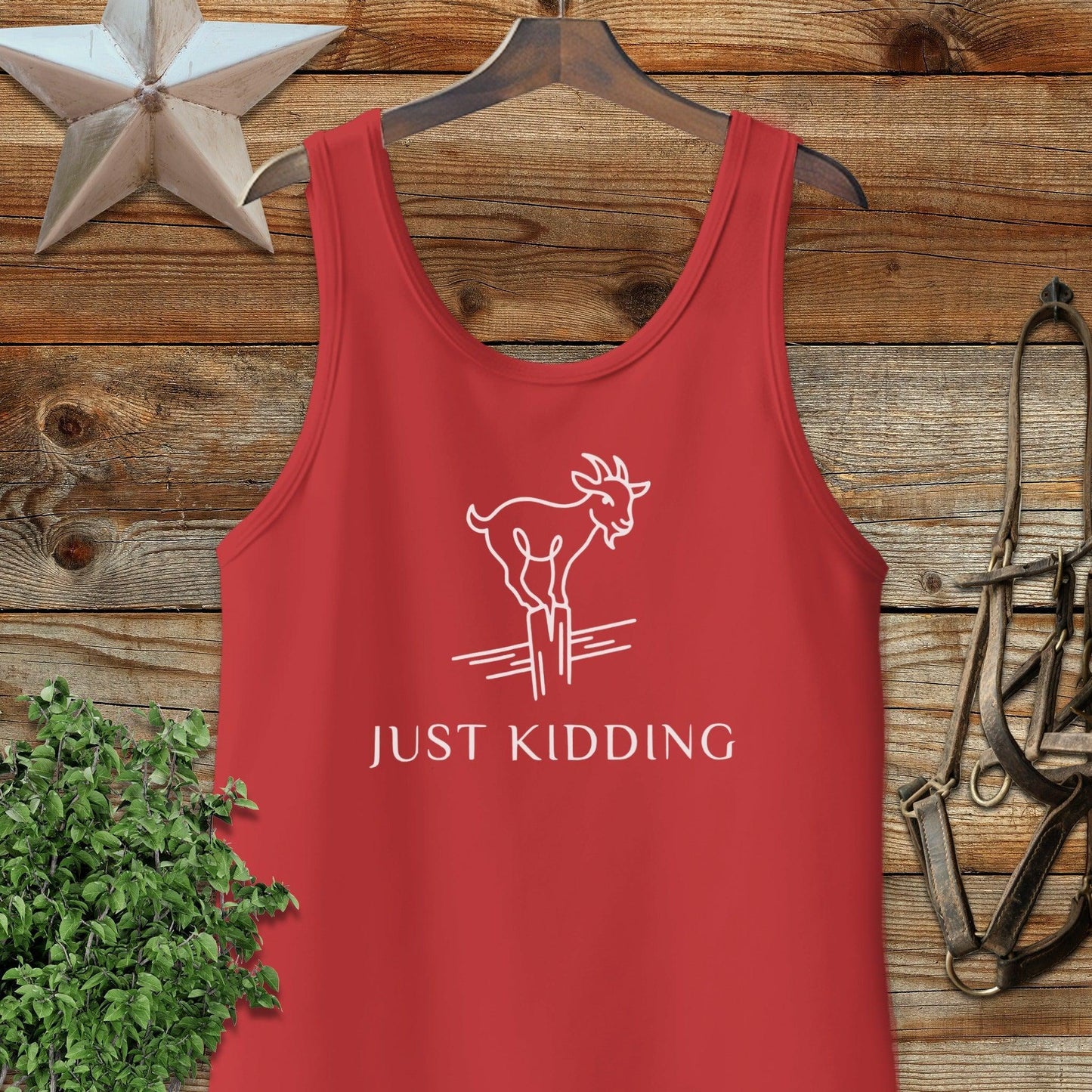 Just Kidding Tank Top