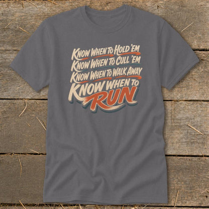 Know When to Run Classic Tee